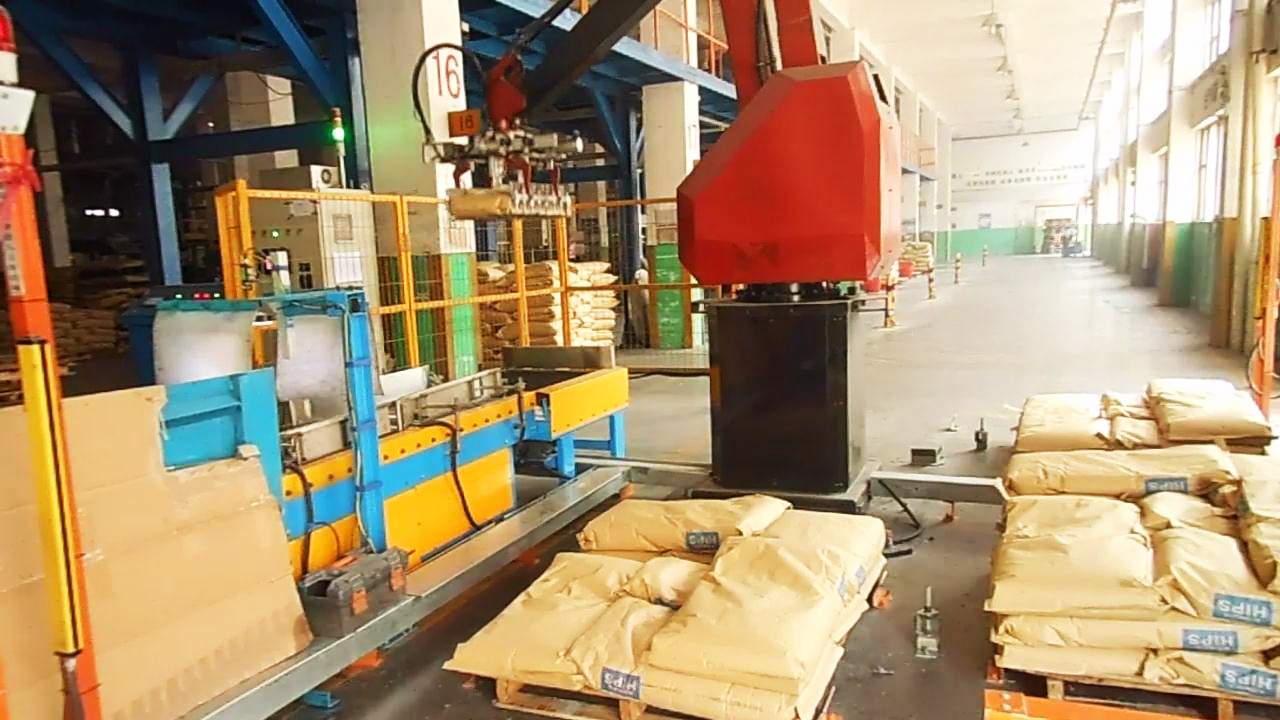 塑料粒子碼垛機