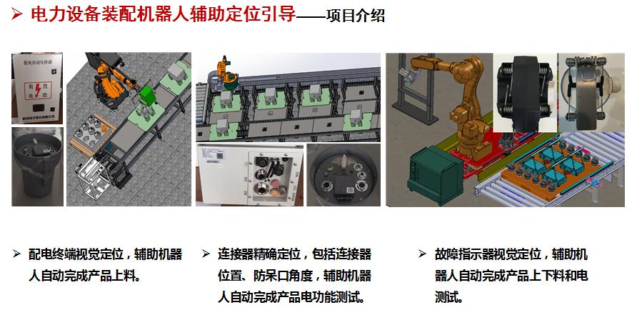 電力裝備機器人機器視覺裝配